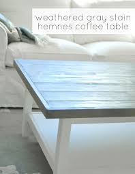 Weathered Gray Coffee Table Centsational Style Coffee Table Ikea Hemnes Coffee Table Home N Decor