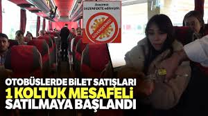 Yolcu Otobusleri Yuzde 50 Doluluk Orani Ile Hareket Etmeye Basladi Youtube