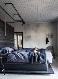 80 Bachelor Pad Men S Bedroom Ideas Manly Interior Design Industrial Decor Bedroom Modern Bedroom Ideas For Men Industrial Style Bedroom