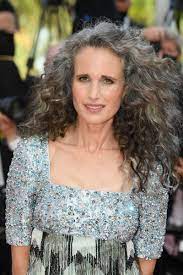 Melanin, of course, is the natural pigment in skin and hair. Gray Hair Is Trending At Cannes Vogue