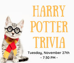 Lauren lubas 7 min quiz back before we had apps and tablets. Mad Catter Cafe And The Theme For This Tuesday S Trivia Is Harry Potter Join Us On Tuesday November 27th At 7 30 Pm 4 Rounds Of Trivia 10 Per Person And Your