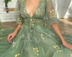 Sage green dress · royal green. Fairytale Dress Etsy