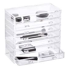 Clothes plastic storage box case drawer type underwear bra socks tie drawers. Clear Plastic Drawers The Container Store