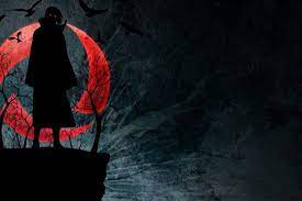 Uchiha Itachi Naruto Shippuuden Akatsuki Silhouette Sharingan Wallpapers Hd Desktop And Mobile Backgrounds Itachi Sharingan Wallpapers Itachi Uchiha
