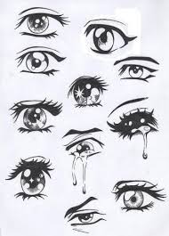 Dessin Art Pop Art Illustration Graphisme Crayon Feutre Dessin Noir Et Blanc Aquarelle Peinture Acrylique Pe Yeux Dessin Yeux Manga Comment Dessiner Un Manga