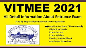 What is the syllabus for vitmee for ece branch? Vitmee 2021 Exam Dates Cancelled Eligibility Result Admission Ctet
