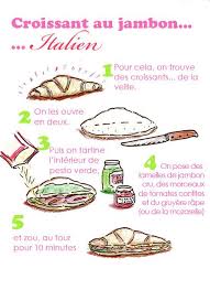 Croissant Au Jambon Tambouille Fr Recette Croissant Au Jambon Recettes De Cuisine