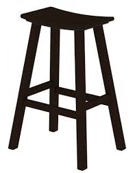 Recycled Plastic Bar Height Saddle Seat Stool Best Polywood Outdoor Durable Furniture Saddle Bar Stools Bar Stools Tall Bar Stools