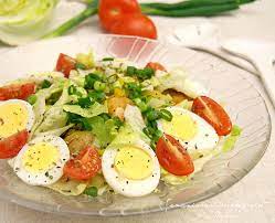 Oleh sebab itu, menu yang akan dibuat juga harus praktis seperti salad alpukat dan telur. Salad Telur Dan Ayam Swesia S Journey
