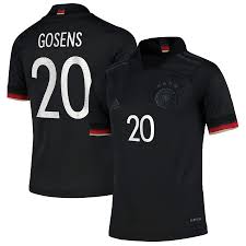 Das neuen trikot der deutschen nationalmannschaft findest du hier. Dfb Auswartstrikot Kinder Mit Aufdruck Gosens 20