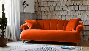 In case you haven't noticed, the '70s are making a comeback. Orange Sofa Room Ideas Darlings Of Chelsea