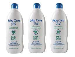 Baby care plus+ bath is formulated with lamesoft skin protector, which cleanses and forms a natural barrier around baby's sensitive skin, protecting while cleansing for softer, smoother skin.suitable for newborn to 3 years old. Baby Care Plus Baby Bath Set Of 3 300ml Review And Price