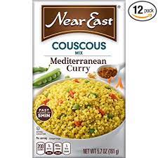0 g sat fat (0% dv); Amazon Com Near East Couscous Mix Mediterranean Curry 5 7 Oz Pack Of 12 Boxes Curry Cous Cous Grocery Gourmet Food