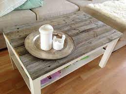 Wenn die familie öfter vor dem fernseher ist, empfiehlt sich ein etwas höherer couchtisch. Ikea Hacks Fur Tisch Lack Ikea Beistelltisch Ikea Couchtisch Ikea Mobel Pimpen
