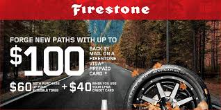 Security is a high priority for cfna. University Tire And Auto Center Forge New Paths This Fall With A New Set Of Firestone Tires You Can Get Up To A 100 Firestone Visa Prepaid Card When You Purchase