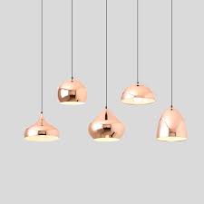 Mirror Pink Gold Pendant Lamp Creative Modern Ceiling Suspension Hanging Light Metal Pendant Lighting Fixture For Dining Room Pendant Lights Aliexpress