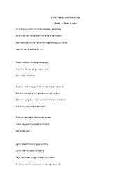 Di matamu sufian suhaimi lagu&lirik : Doc Apresiasi Lagu Fadhilla Farizha Academia Edu