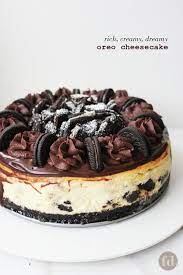 Rich And Creamy Oreo Cheesecake Recipe Oreo Cheesecake Fun Cheesecake Recipes Oreo Cake Recipes