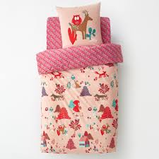 housse de couette imprimee enfant boralleto la redoute interieurs la redoute duvet covers kids duvet cover nursery bedding sets girl