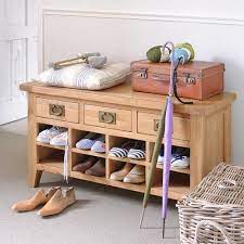 Our Montague Shoe Storage Bench For The Hall Only 274 Oak Storage Bench Oak Shoe Storage Storage Bench Drawers