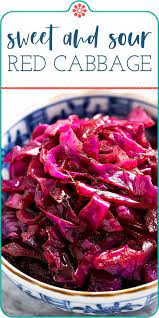 Sweet And Sour German Red Cabbage Recipe Simplyrecipes Com Recipe German Red Cabbage Recipes Recipes Sweet And Sour Cabbage
