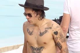 These fans sure love harry and their ink is totally awesome. Harry Styles Covered His 52 Tattoos Pictures