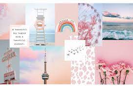 You can also upload and share your favorite cute aesthetics wallpapercave is an online community of desktop wallpapers enthusiasts. Pink Collage Desktop Wallpapers Top Free Pink Collage Desktop Backgrounds Wallpaperaccess