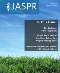 Journal Of Aspr Winter 2012 By Association For Advancing