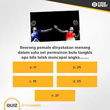 Aturan yang diberlakukan untuk permainan tunggal. Seorang Pemain Dinyatakan Menang Dalam Satu Set Permainan Bulu Tangkis Jika Telah Mencapai Angka Sekali