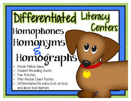 Kearsons Classroom Homophones Homonyms Homographs