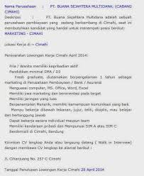 Temukan karir impianmu hanya di blogo.id. Lowongan Kerja Cimahi