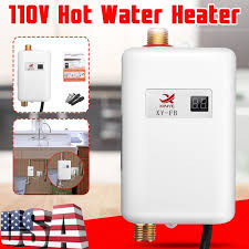 I love that it offers an endless supply of hot water whenever i need it, and i never have to worry about running out in the middle of my shower. Novashion Electric Tankless Water Heater 3 0kw 110v Instant Hot On Demand Residential Electric Water Heater For Kitchen Rv Whole House Shower Sink Small White Walmart Com Walmart Com