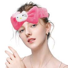 Amazon.com: NGCJZF Kawaii Kuromi Makeup Headband Spa Hairband Coral Fleece  for Face Washing Make Up Pajama Party for Women Girls Families (BLACK),  Pack of 1, 1.0 Count