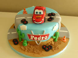 Lightning Mcqueen Disneys Cars Birthday Cake