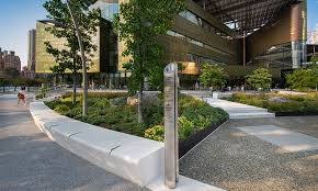 In contemporary practice, landscape design bridges the space between landscape architecture and garden design. Cornell Tech Segd