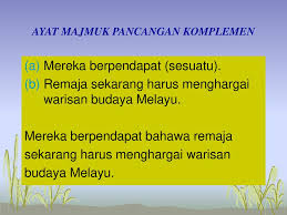 Check spelling or type a new query. Ayat Majmuk Pancangan Komplemen Ppt Download