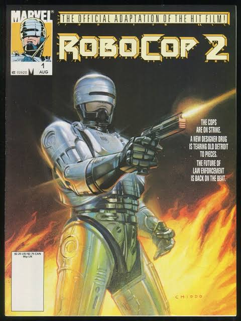 Robocop 2 Movie Adaptation Magazine Marvel 1990 Frank Miller Screenplay  Cyborg | eBay
