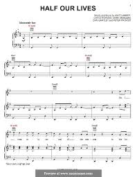 Half Our Lives (Sanctus Real) by C. Rohman, M. Hammitt, M. Graalman, D.  Gartley, P. Prevost