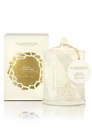 Glasshouse White Christmas Scented Candle Buy Glasshouse Christmas Candles Online In Australia Scented Candle Store Triple Scented Candles Christmas Scents