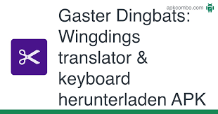 Convert textual content to windings with this dingbat translator / keyboard. Gaster Dingbats Wingdings Translator Keyboard Apk 2 5 0 Dingbats Android App Herunterladen