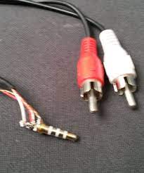 Download 19 aux cord free vectors. Rca To 3 5 Mm Trs Cable 9 Steps Instructables