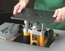 Shopnotes Magazine 6 Step Router Plate Installation Extra Router Plate Router Table Router Accessories