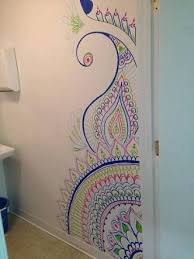 Image Result For Henna Design On Wall Mandala Wall Art Mural Wall Art Wall Art Designs