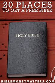 To see if you like the i was ask to teach youth bible study at the last min. 20 Places To Get A Free Bible In 2021