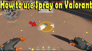 How To Use Spray On Valorant Youtube