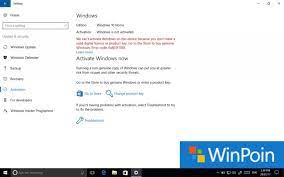 Jika anda belum mengaktifkannya, tanda air akan muncul dengan teks activate windows. Tutorial Lengkap Cara Aktivasi Windows 10 Permanen Winpoin
