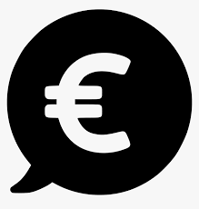 Computer icons euro sign money, finance, logo, bank png. Currency Euro Price Bubble Internet Icon White Hd Png Download Kindpng