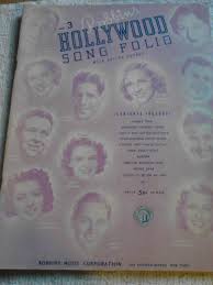 a7 track twenty d7 nine; Robbins Hollywood Song Folio No 3 With Guitar Chords Sheet Music By Various Artists 1941 Sheet Nbsp Music The Librarian S Books