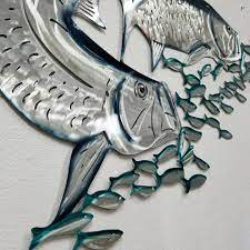 Maybe you would like to learn more about one of these? Tarpon Metal Wall Art Aluminum Metal Fish Art Metal Ocean Art Fishing Gift Tropical Decor Tropical Fish Art Gift For Dad Or Husband