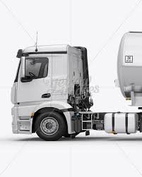 Download Tank Truck Hq Mockup Left Side View In Vehicle Mockups On Yellow Images Object Mockups Mockup Free Psd Mockup Trucks